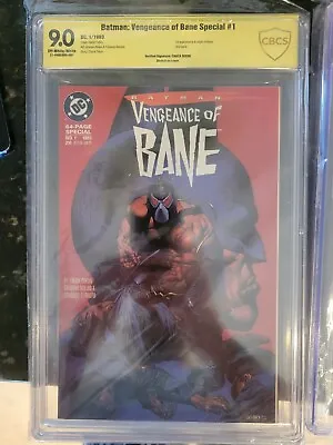Buy Batman Vengeance Of Bane #1 CBCS 9.0 SS + SKETCH!! 1st BANE APP🔥  • 209.71£