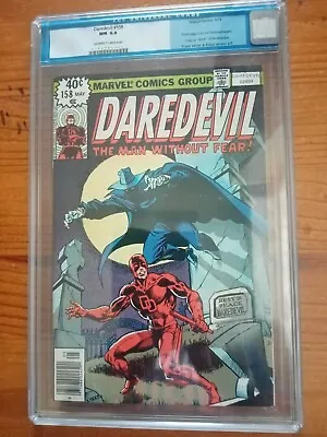 Buy Marvel Comics Daredevil Vol 1 #158 May 1979. Cgc 9.4. Newsstand Edition • 349.99£
