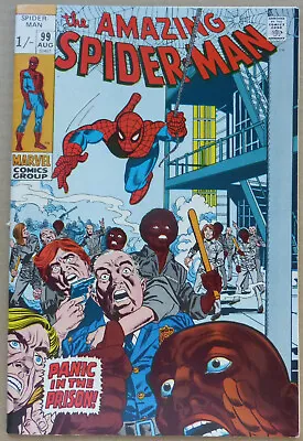 Buy The Amazing Spider-man #99, Nice Cover Art, High Grade Vf. • 95£
