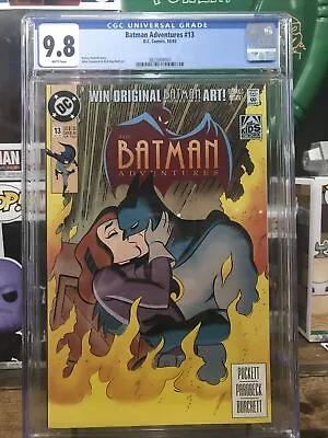 Buy Batman Adventures 13 Cgc 9.8 Kiss Cover • 63.25£