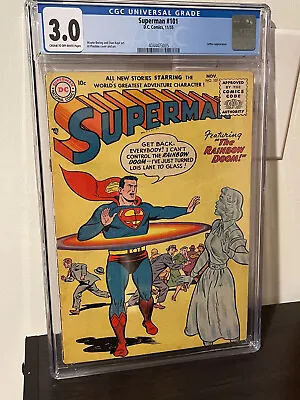 Buy Superman #101 (1955) CGC 3.0; Lex Luthor Appearance • 231.38£