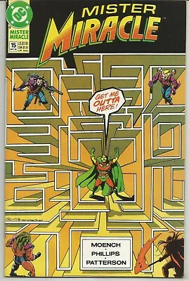 Buy Mister Miracle #15 : May 1990 : DC Comics.. • 6.95£