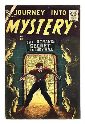 Buy Journey Into Mystery #40 VG 4.0 1956 • 201.60£