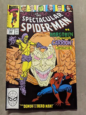 Buy Spectacular Spiderman #162, Marvel Comics, 1990, FREE UK POSTAGE • 6.49£