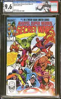 Buy Marvel Super Heroes Secret Wars #1 CGC 9.6 (1984) 1 Of 12 Limited Series! L@@K! • 109.61£