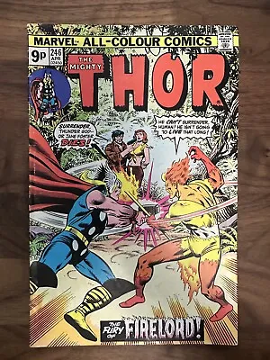 Buy The Mighty Thor Issue #246 ***firelord App*** Grade Vg/fn • 4.95£