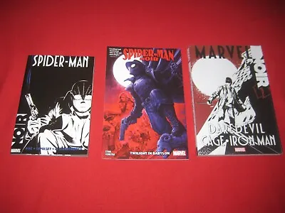 Buy Spider-man Noir Twilight In Babylon 1-5 1-4 Digest Tpb Dd Cage Man Graphic Novel • 150£