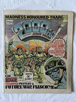 Buy 2000AD PROG 272 10/7/82 VGC. Alan Moore One Off Script. Promo Poster. • 0.99£