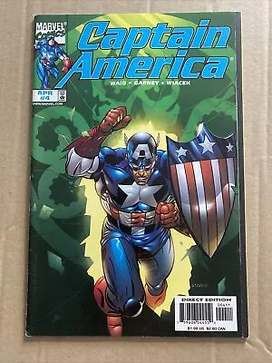 Buy Captain America #4 Vol3 Marvel Comics April 1998 • 1.99£