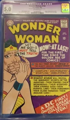 Buy Wonder Woman #159 (DC, 1966) CGC 5.0 - KEY  • 71.24£
