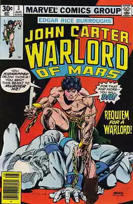 Buy John Carter, Warlord Of Mars #3 FN; Marvel | Edgar Rice Burroughs - We Combine S • 2.17£