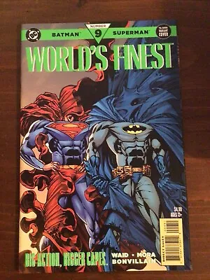 Buy Batman/Superman World's Finest #9 90's Rewind Variant NM- DC Comics Waid • 3.20£
