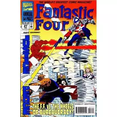 Buy Fantastic Four (1961 Series) Annual #27 In NM Minus Condition. Marvel Comics [m  • 6.18£