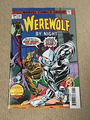 Buy Werewolf By Night #32 - First Moon Knight - Facsimile Edition • 11£