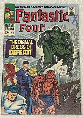 Buy Fantastic Four #58 (RAW 5.0-6.0 MARVEL 1967) Stan Lee. Jack Kirby. • 79.06£