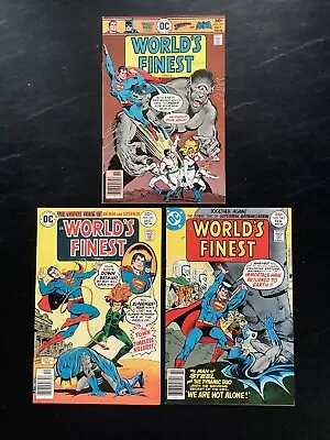 Buy Worlds Finest #241 242 243 Bronze Age Comic Book Lot Superman Batman Ernie Chan • 15.79£