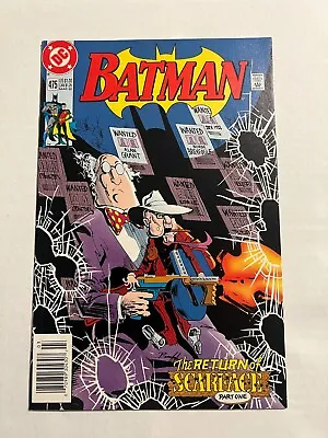 Buy Batman #475 First Appearance Of Renee Montoya Norm Breyfogle Cover Art 1992 • 7.90£