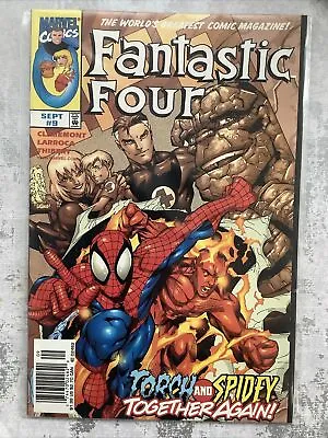 Buy Marvel Comics / Fantastic Four /Sept.#9 ‘Torch & Spidey Together ’  (1998) New • 4.99£