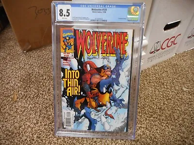 Buy Wolverine 131 Cgc 8.5 Marvel 1198 CORRECTED Edition WHITE Pg NM MINT X-Men Movie • 23.89£
