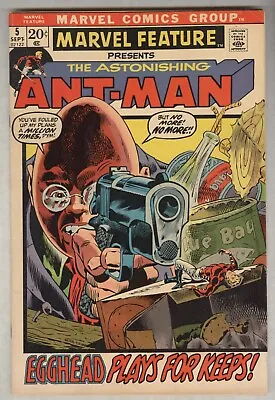 Buy Marvel Feature #5 September 1972 VG+ Ant-Man • 15.89£