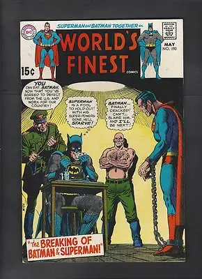 Buy World's Finest 193 VF+ 8.5 Superman Batman Hi-Res Scans • 20.88£
