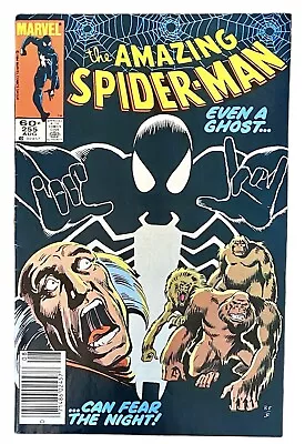 Buy Amazing Spider-Man #255 FN-VF (1984) Newsstand KEY 1st Appearance Of Black Fox • 11.70£