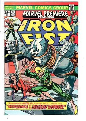 Buy Marvel Premiere #21 (1975) - Grade 9.2 - Iron Fist - 1st Appearance Misty Knight • 118.54£