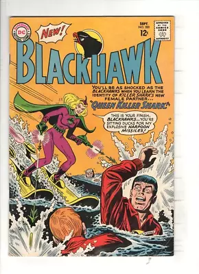 Buy BLACKHAWK #200 Fine+, Queen Killer Shark, Dick Dillin Cover & Art, DC 1964 • 4.81£