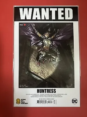Buy Detective Comics #1043 (2022) 1:25 Kael Ngu Wanted Variant Huntress Cover. • 22.50£