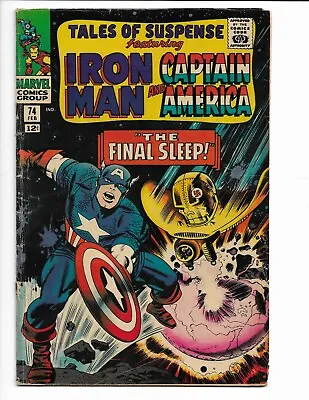 Buy Tales Of Suspense 74 - Vg 4.0 - Iron Man - Captain America - 1st Freak (1966) • 20.62£