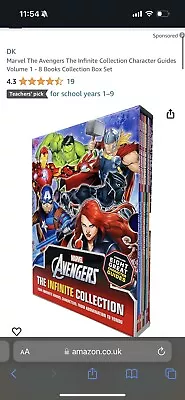 Buy Marvel Avengers The Infinite Collection, 8 Book Collection New Sealed  • 10£