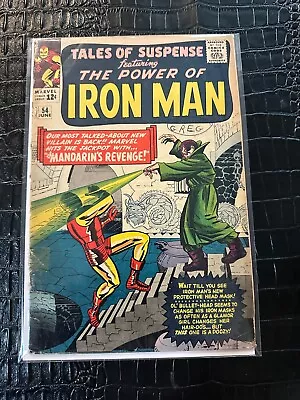 Buy TALES OF SUSPENSE #54 G/VG, Iron Man, Marvel Comics 1964 2nd Mandarin • 31.98£
