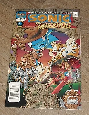 Buy SONIC The HEDGEHOG # 67 ARCHIE ADVENTURE COMICS February 1999 NEWSSTAND VARIANT • 7.91£