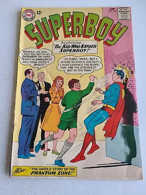 Buy Superboy #104 ,DC 1963 Comic Book,  Origin Of  Phantom Zone, , [02EJG]  FINE 6.0 • 20.58£