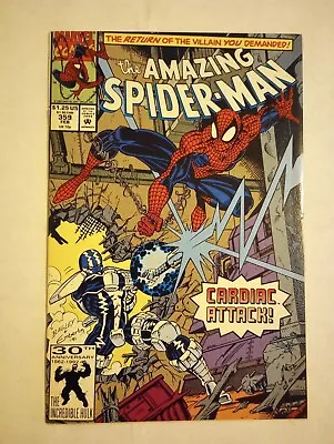 Buy Amazing Spider-Man #359 (1st Cameo Of Carnage!) 1991  Cardiac Attack!   • 6.32£