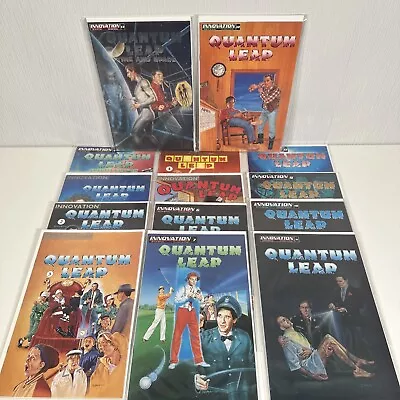 Buy Quantum Leap Complete Comic Book Set 1-14 With Special Edition #1 Bagged Carded • 99.99£