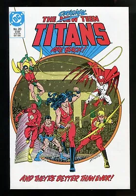 Buy The New Teen Titans #20 - Original Teen Titans Return - Unread 9.6 Copy - 1986 • 4£