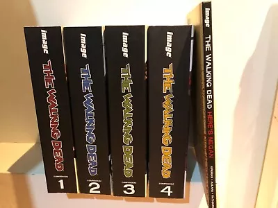 Buy The Walking Dead Compendium Complete Collection 1 - 4 + Here’s Negan Hardcover • 58£