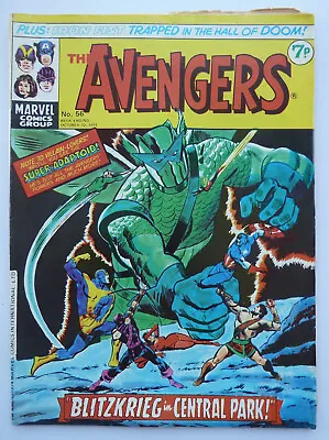 Buy The Avengers #56 - Marvel Comics Group UK 12 October 1974 FN 6.0 • 5.25£
