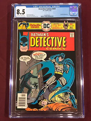 Buy Detective Comics 459 Cgc 8.5 Batman 1971 Ernie Chan • 104.35£