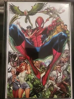 Buy Amazing Spider-Man #49 1:500 J Scott Campbell Virgin Variant Marvel #850 NM • 180.95£