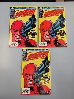 Buy 3 COPY LOT OF DAREDEVIL #184 (1982)  1st Team-up Of The Punisher And Daredevil • 39.71£