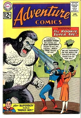 Buy Adventure  Comics  # 295   VERY GOOD   April 1962    Bizarro Cover.  Bottom Stap • 25.71£