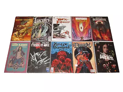 Buy Huge Lot Of 40 Heavy Metal Related Comic Books - For Metalheads! Horror/fantasy • 44.41£