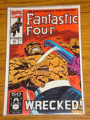 Buy Fantastic Four #355 Vol1 Marvel Comics August 1991 • 3.99£