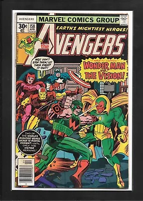 Buy Avengers #158 (1977): 1st Appearance Of Graviton! Bronze Age MArvel! FN (6.0)! • 11.82£