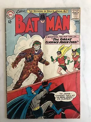 Buy BATMAN #159 - Joker - Clayface - DC Comics 1963 - Silver Age • 23.99£