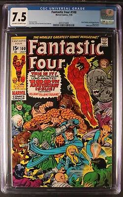 Buy FANTASTIC FOUR  #100  Awesome Cover! CGC 7.5 HIGH Grade!  4025273005 • 79.94£
