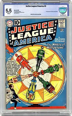 Buy Justice League Of America #6 CBCS 5.5 1961 16-1A7B4ED-015 • 161.40£