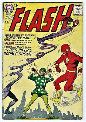 Buy THE FLASH # 138 - DC 1963 - The Flash & Elongated Man Vs.The Pied  Piper : FINE  • 75£